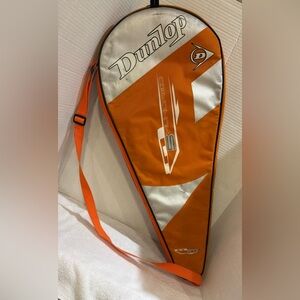 Dunlop 5 Hundred Tennis Racquet MFIL Carey Case bag Orange